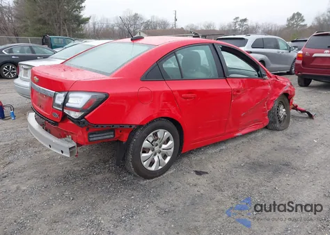 2016 Chevrolet Cruze Limited Ls Auto из США, поврежденный, VIN 1G1PC5SG2G7121216